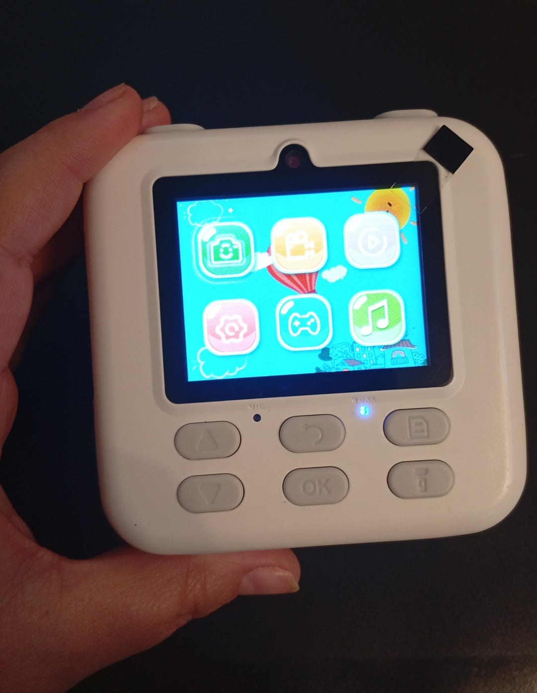 Cámara digital Mgaolo para niños con impresión instantánea (USADO).