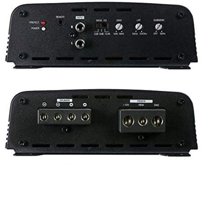Amplificador Audiopipe, Clase D de 1200 vatios (USADO).