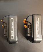 Kit de 2 baterías DCB120 de 3.0 A con cargador, compatible Dewalt.