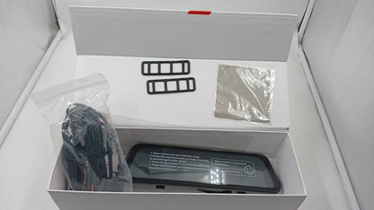 Espejo retrovisor con cámara, frontal y trasera, 10", (USADO).