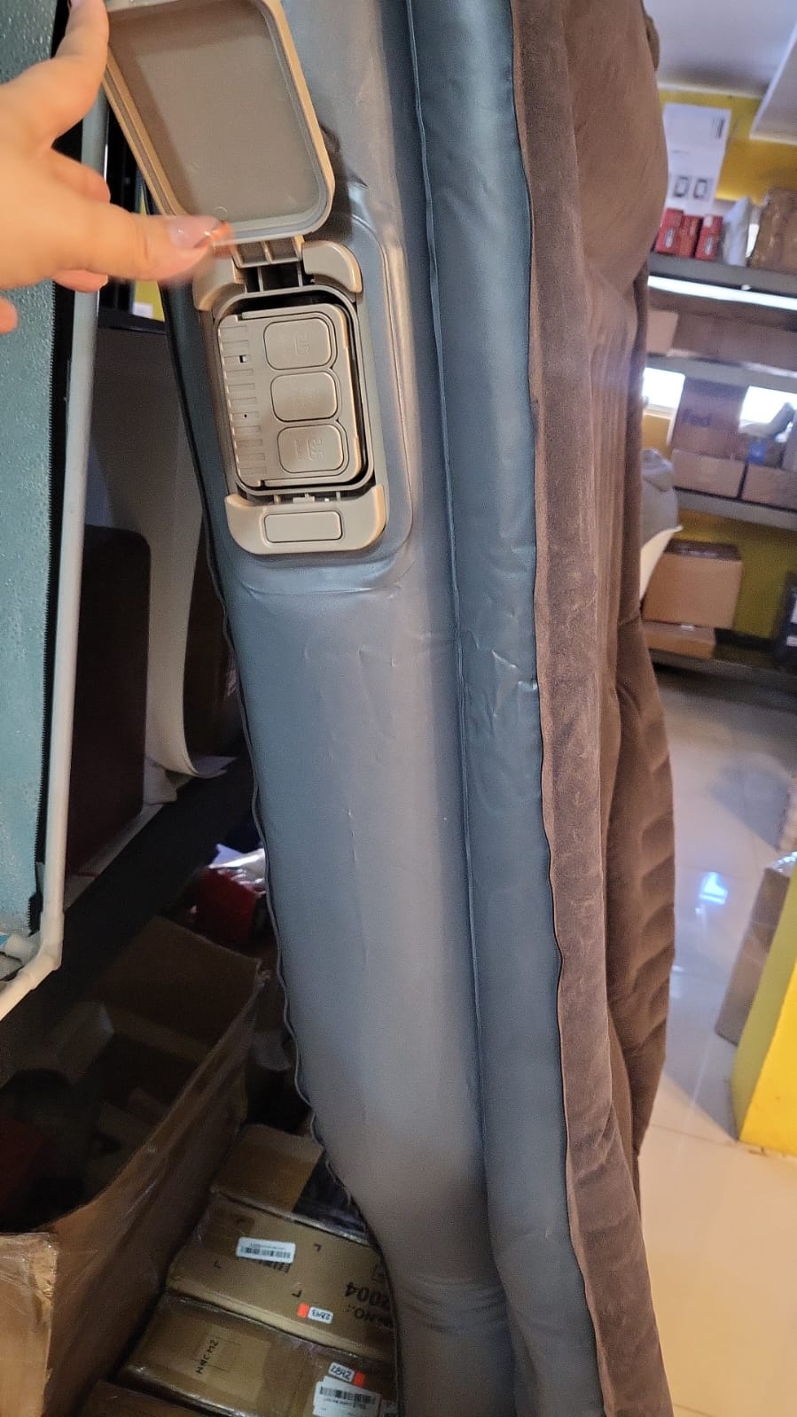 Colchón SUV de aire con bomba eléctrica integrada, para viajes AKUDY USADO