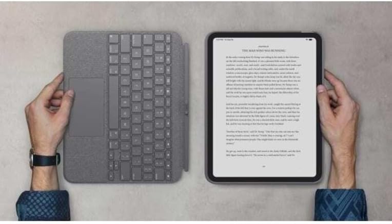 Funda c/teclado extraíble para iPad 10.° gen, Logitech Combo Touch.