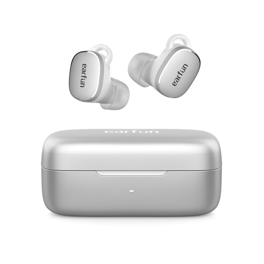 EarFun Free Pro 3 - Blanco plateado.