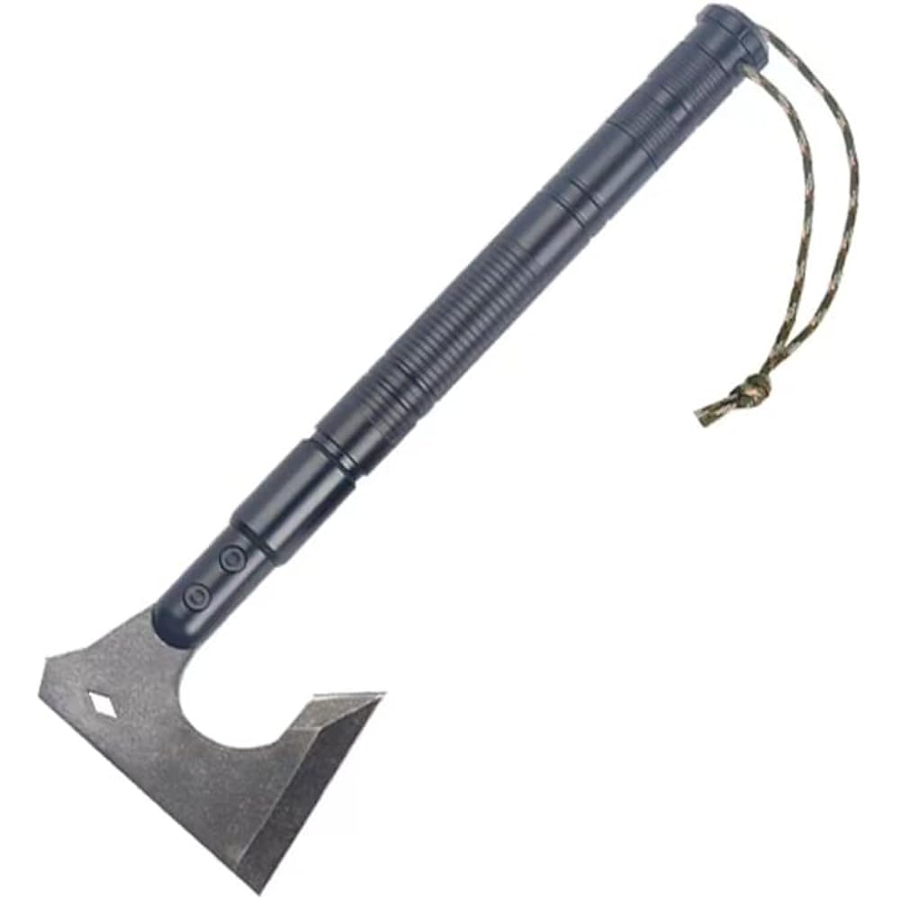 Hacha táctica de supervivencia para campamento, multifunción.