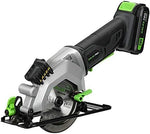GALAX PRO 20V 4-1/2" Sierra circular inalámbrica con batería de 2.0Ah USADO.