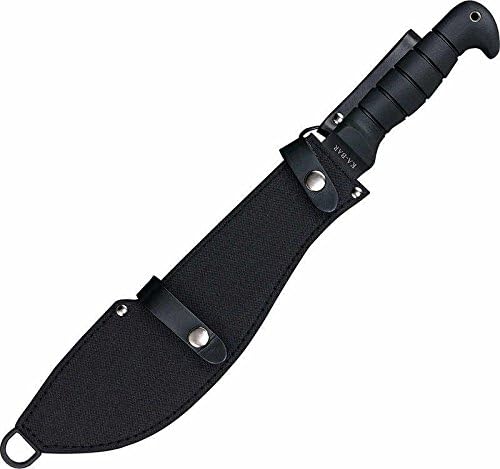 Ka-bar Machete Tipo Alfanje Negro 02-1248, 11", Con funda.