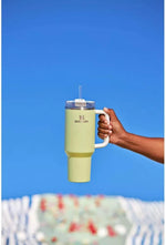 Vaso STANLEY Quencher H2O de 40oz, FlowState, color citron(USADO).