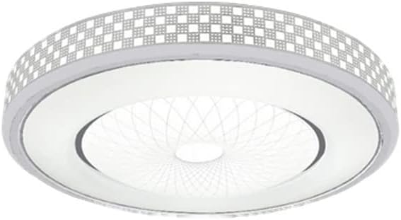 Lámpara de Techo LED, cuerpo metalico, labrado y ligero.