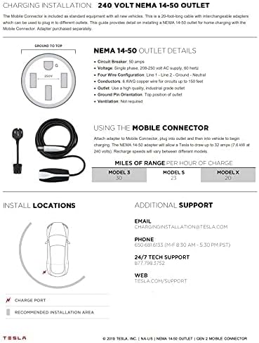 Adaptador inteligente para conector móvil, Tesla (USADO).