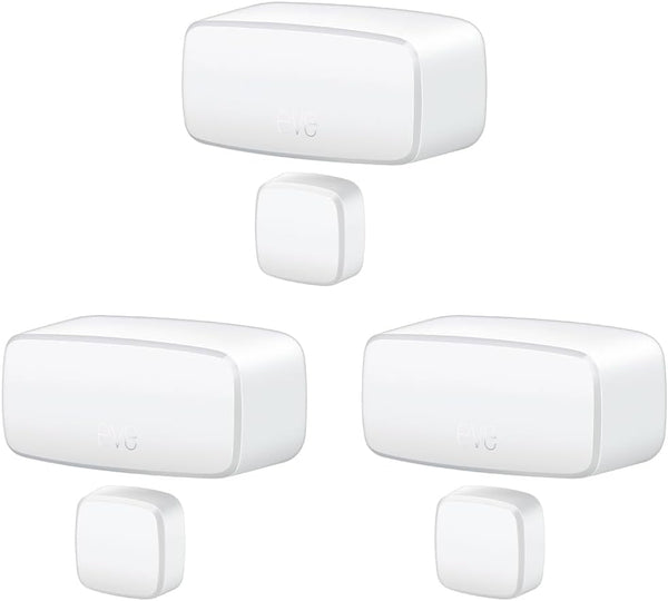 Sensor de Contacto Inteligente para Puertas y Ventanas, Matter 3 Pack.