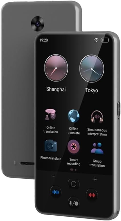 Traductor de Audio Portátil S85, 138 Idiomas, AI Voz. Detalle