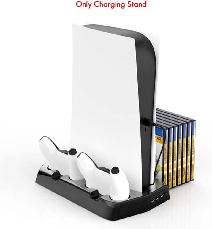 Base de carga para PS5 con ventilador de succión (USADO).