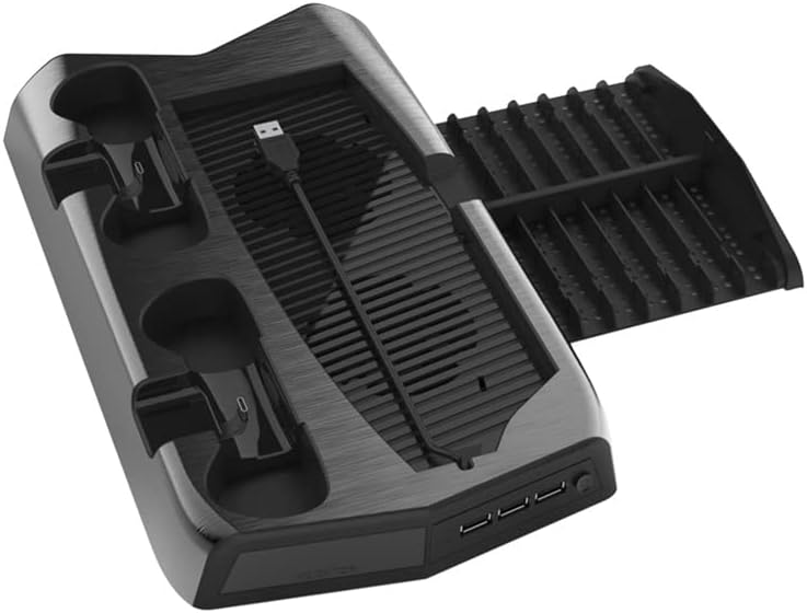 Base de carga para PS5 con ventilador de succión (USADO).