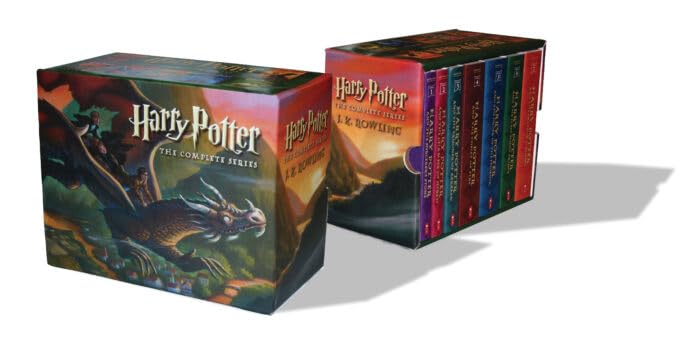 Serie completa de libros de Harry Potter, de J.K. Rowling.