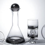 Juego de vasos y jarra de agua para mesita de noche GBESTWOOW