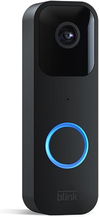 Timbre Inteligente, Blink Video Doorbell, compatible con Alexa.