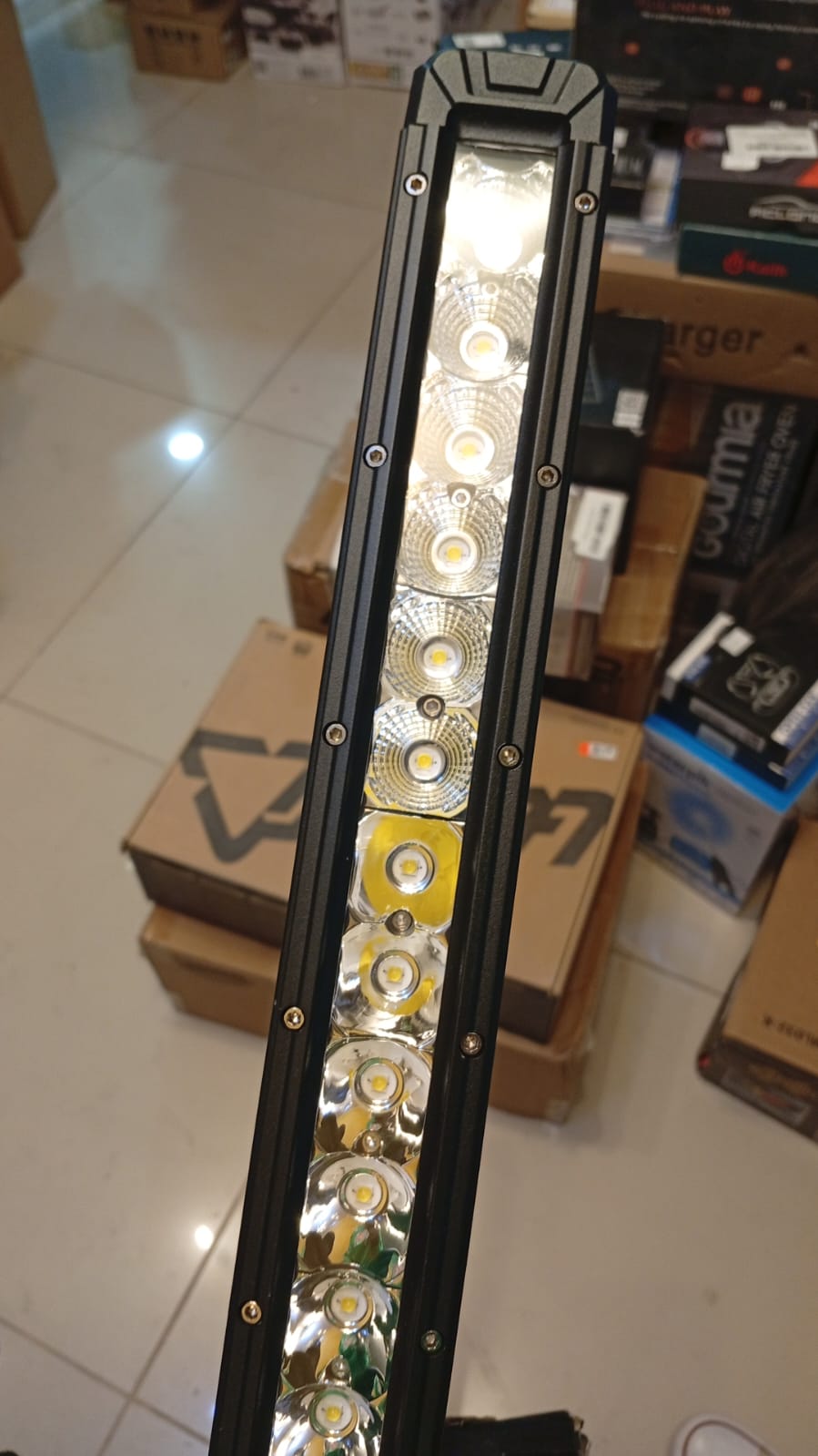 Barra de luz LED de 42", Rigidhorse, todoterreno, SUV, ATV, UTV.