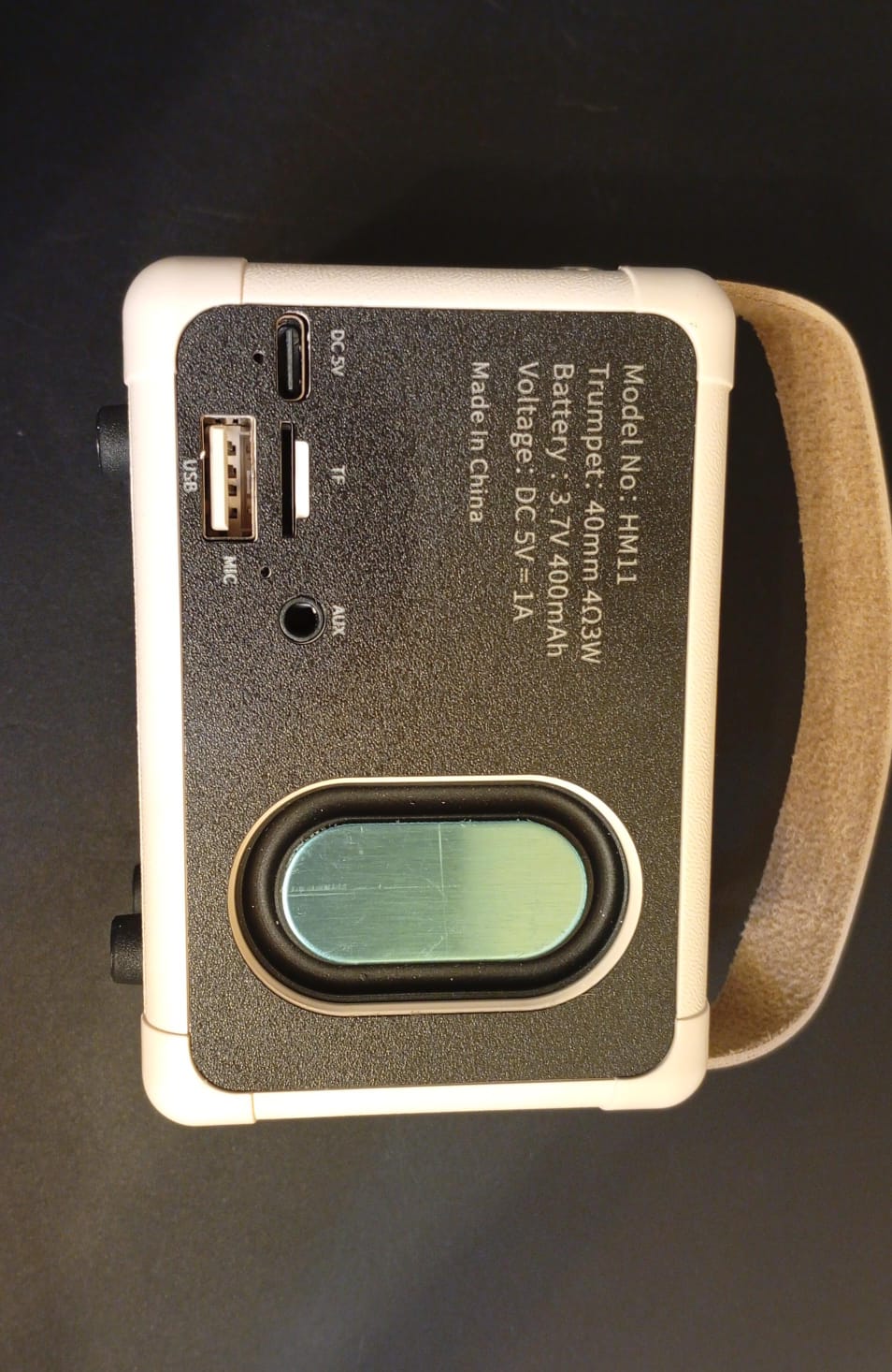 Altavoz, mini-bocina, HM11 Retro, BT 5.0, Vintage de Sonido HiFi