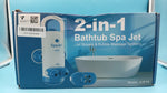 Jet - Spa de burbujas y masaje 2 en 1, para bañera Dowento SJ01A