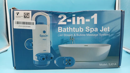 Jet - Spa de burbujas y masaje 2 en 1, para bañera Dowento SJ01A