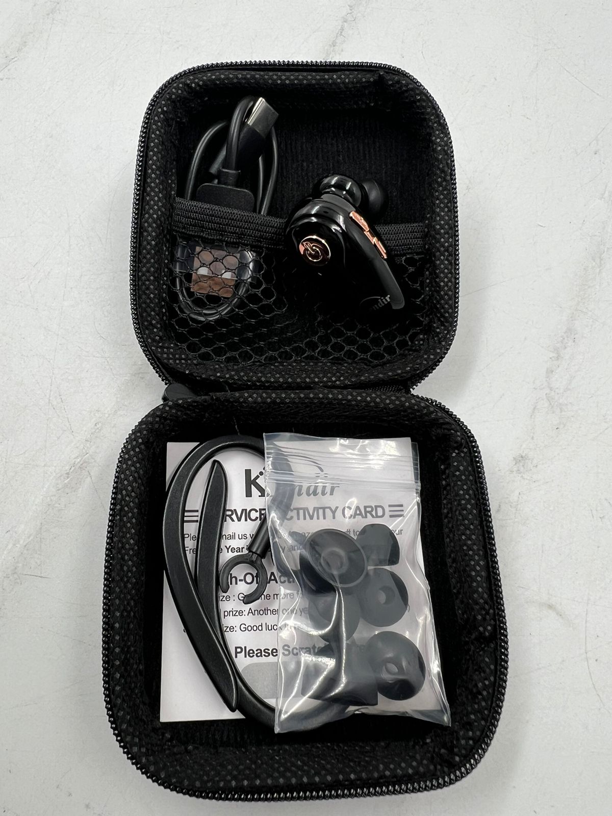 Kendir Auriculares Bluetooth V5.0 ultraligeros inalámbricos