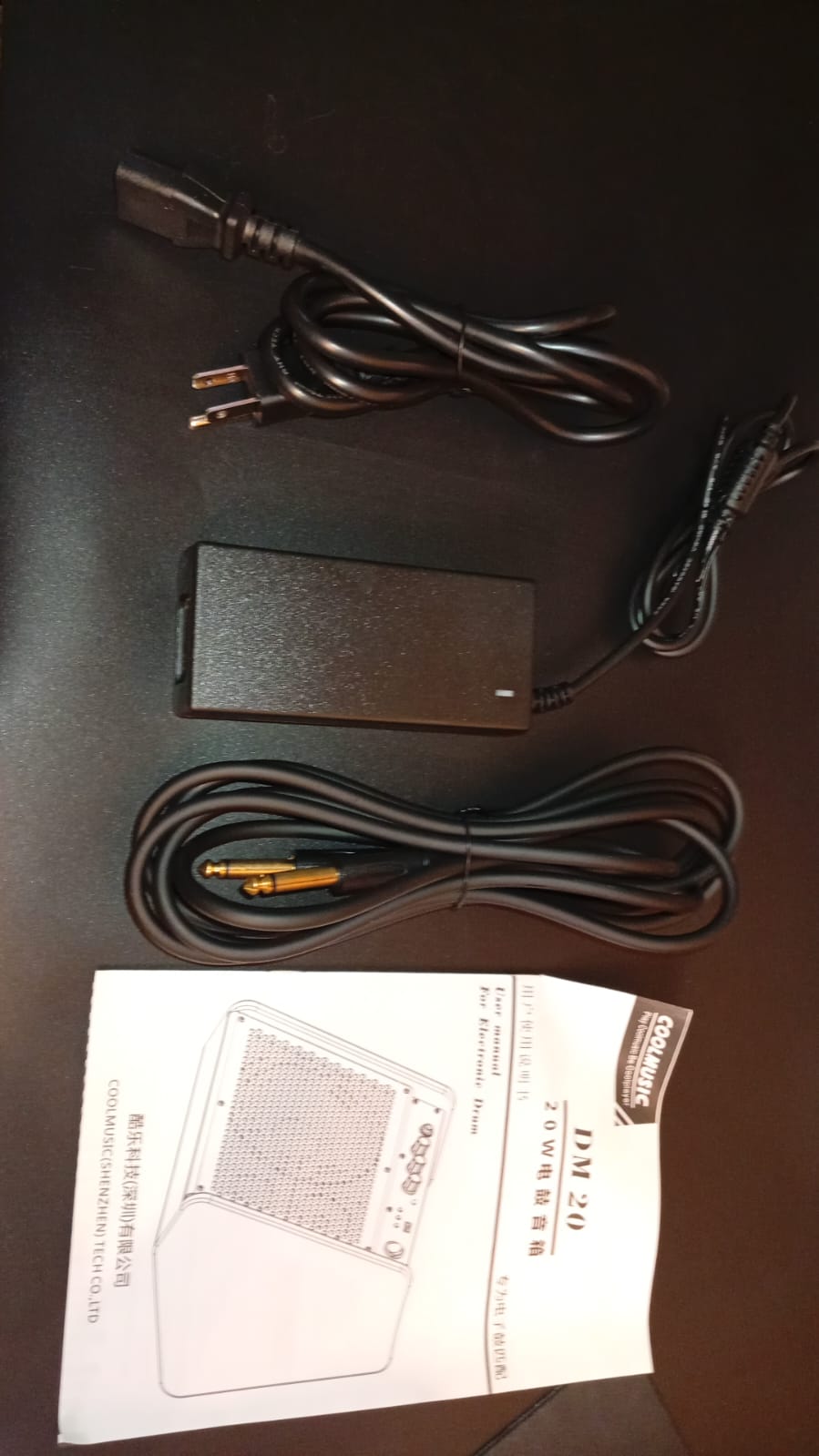 Altavoz amplificador, Bluetooth de 20 W, cable con reducción de ruido.