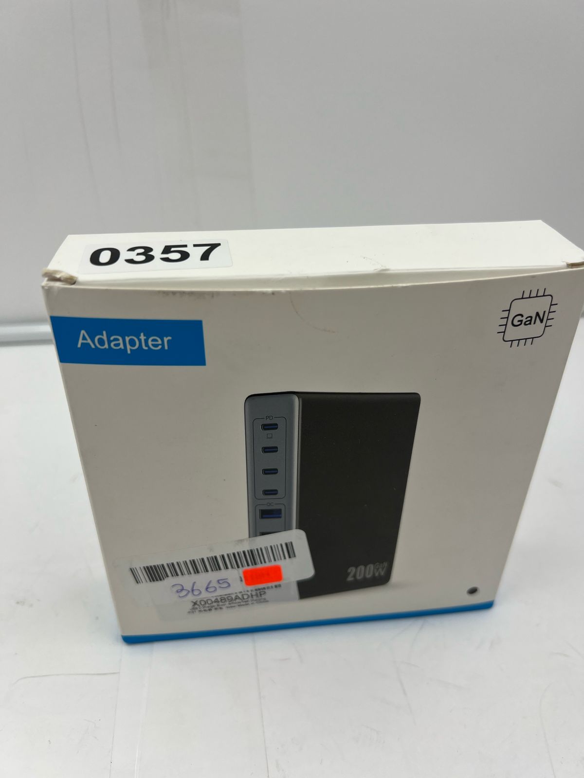 Adaptador USB C 200W 8 puertos carga rápida