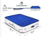 Colchón Inflable Queen marca EnerPlex Doble Altura