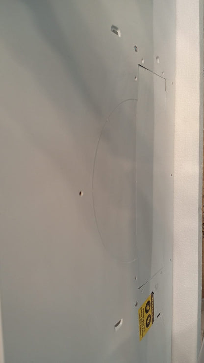 Campana extractora de 30", ventilador de escape de 2 velocidades.