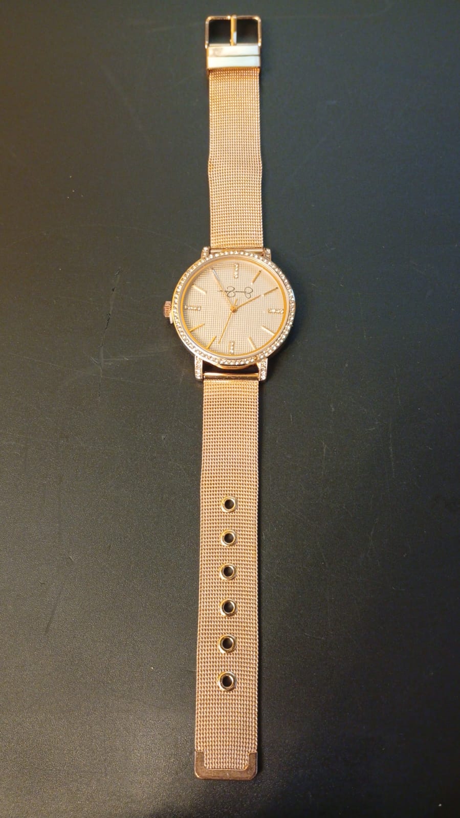 Reloj de pulsera analógico de cuarzo para mujer, (DETALLE).