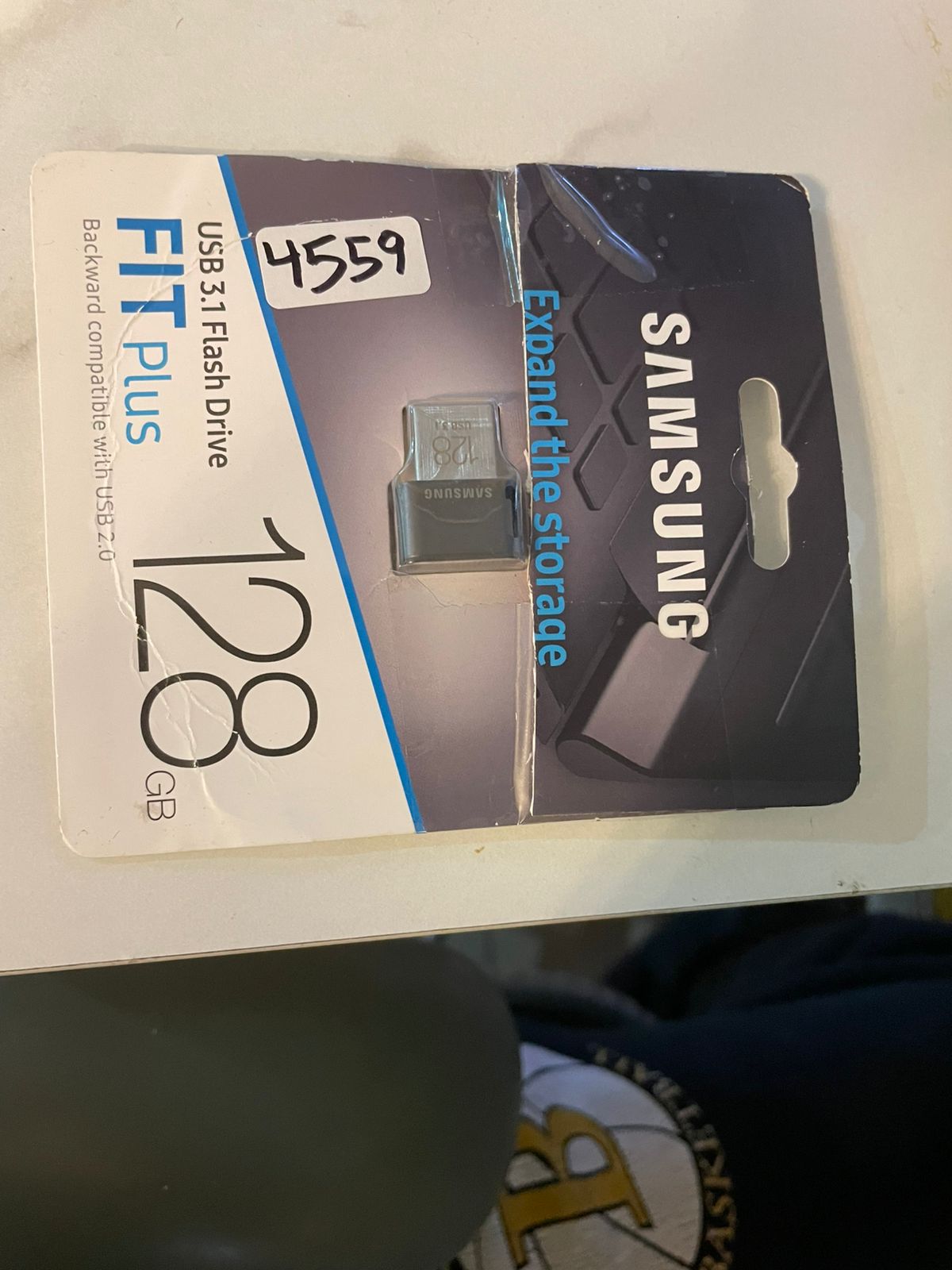 SAMSUNG Fit Plus Unidad Flash, 128 GB.