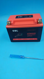Batería EBL para motocicleta 12V 5Ah 60Wh 300A (USADO)