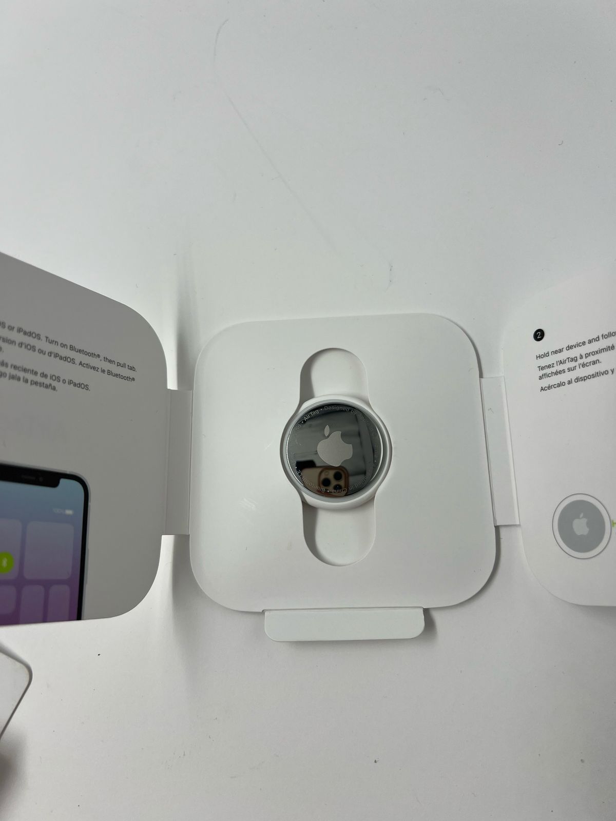 Apple AirTag Original resistente al agua/polvo IP67 (USADO)