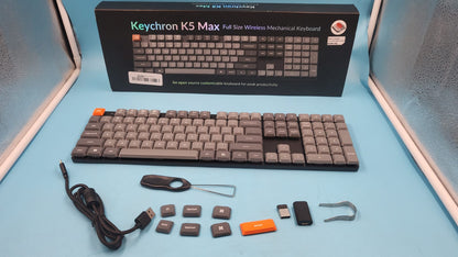 Teclado Keychron K5 Max Mecánico Inalámbrico RGB