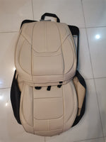 Fundas Asiento Automóviles KIDYACWST Beige Delanteras y Traseras