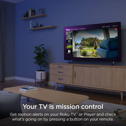 Timbre de video inalámbrico Roku SE detección movimiento (USADO)