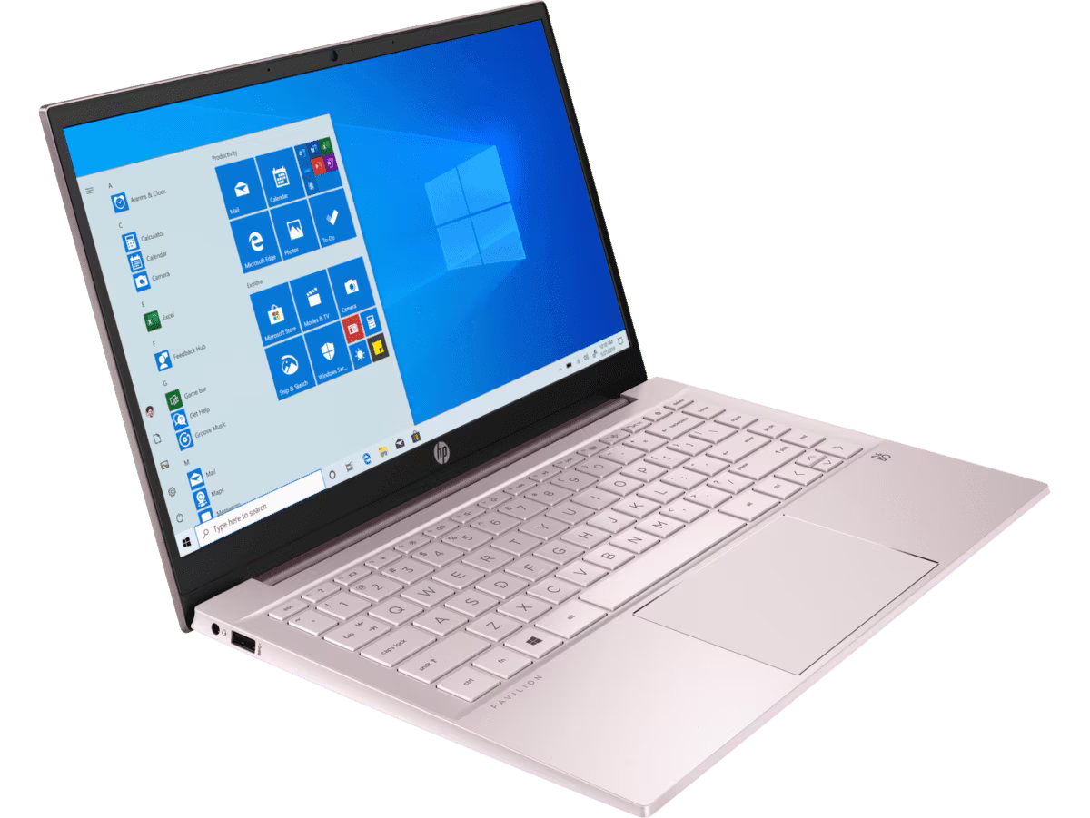 Laptop HP Pavilion 14-dv0501la, Rosa, Windows 11 Home.