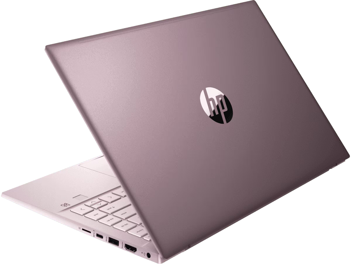 Laptop HP Pavilion 14-dv0501la, Rosa, Windows 11 Home.