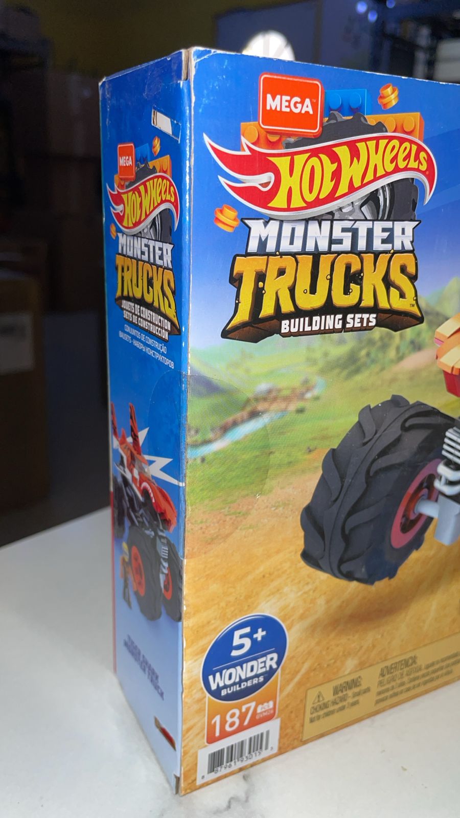 Mattel, Mega Construx, Monster Truck Tiger Shark.