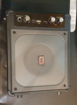 Máquina de karaoke, Bluetooth-portátil, HHWR con 2 micrófonos.