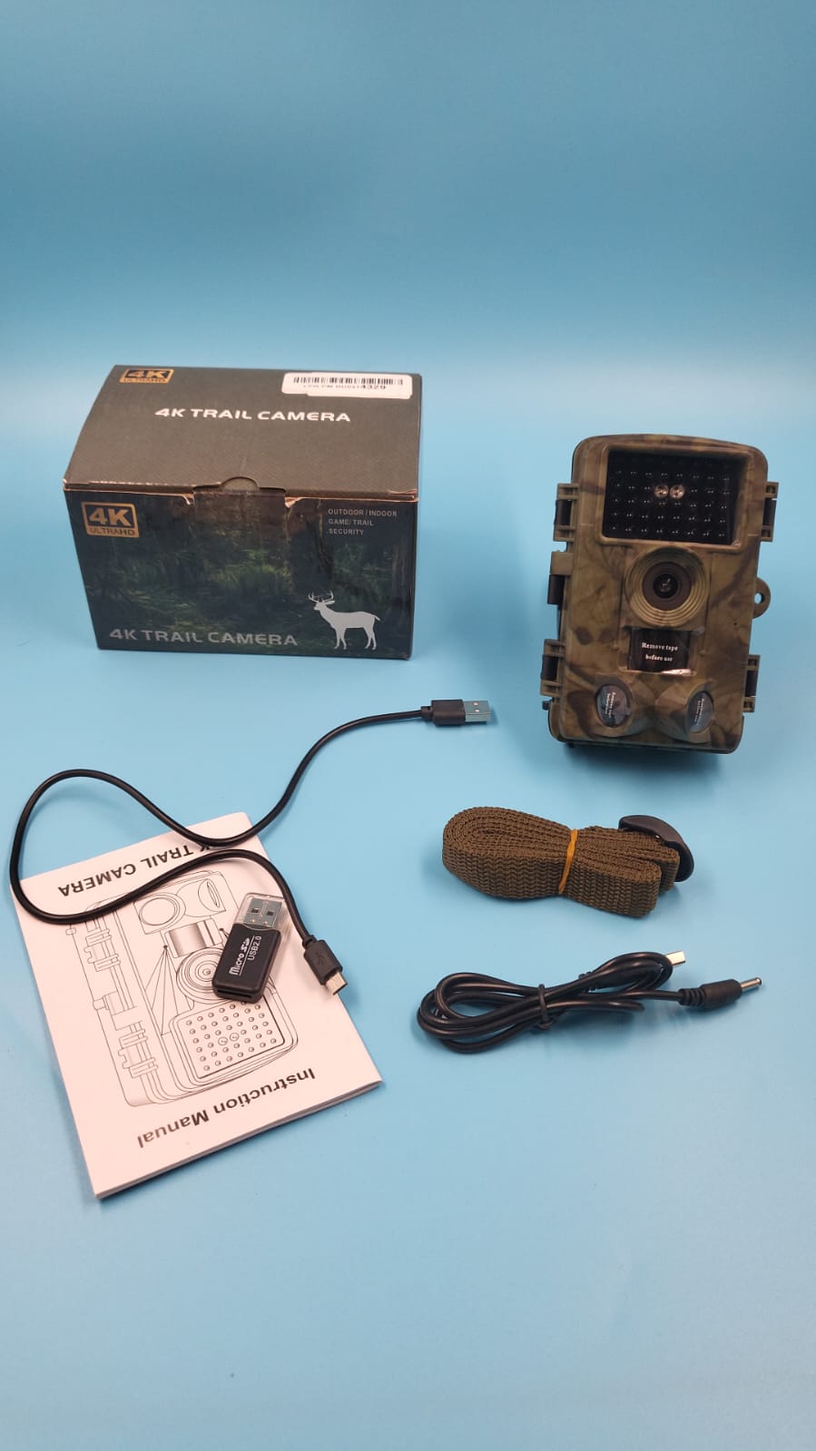 Cámaras de Caza 60MP 4K H.264 Vídeo (USADO)