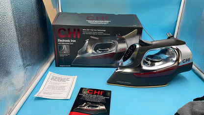 Plancha de vapor CHI 13102 plata con suela de cerámica y titanio — vista 7