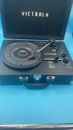 Tocadiscos Portátil Bluetooth Victrola VSC-550BT Color Negro