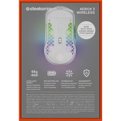 Mouse inalámbrico óptico para juegos SteelSeries Aerox 3