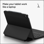 Funda con teclado para tablet, Pro Keys 2, iPad Air 13" M2.