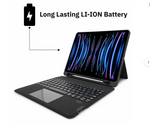 Funda con teclado Bluetooth y trackpad para iPad, CODI, Air 13 M2/M3
