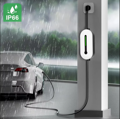 Cargador A6/Ev Monofásico 3.5kw, 16A, portátil para vehículos eléctricos.
