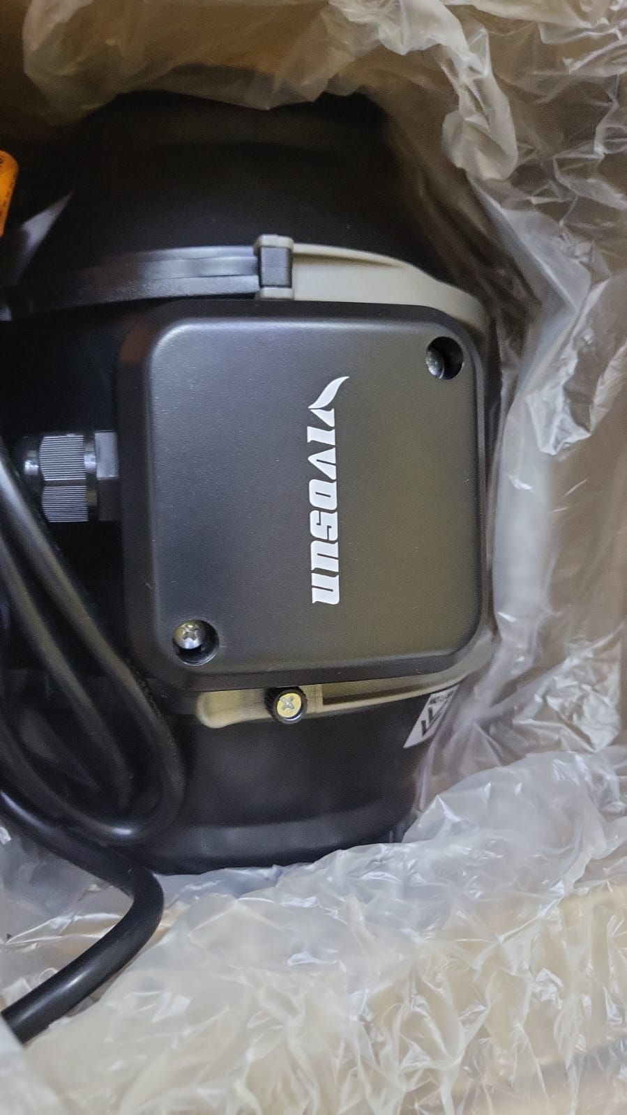 Ventilador para salas de cultivo controlador inteligente VIVOSUN 4" 134 CFM