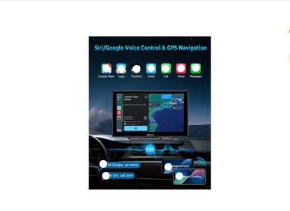 Pantalla ESSGOO 991CP de 9", con CarPlay y Android Auto (USADO).