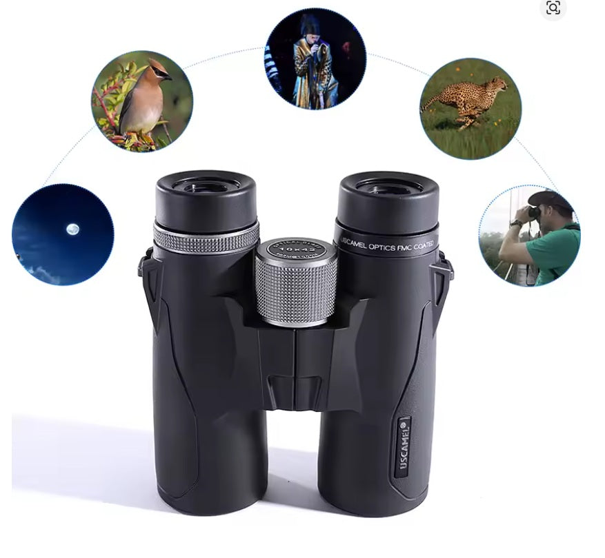 Binoculares Prismáticos de alta potencia de 8 x 42 con prisma BAK4.